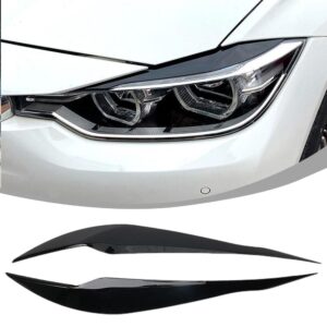 Car Trim Trim Headlight Eyebrow Left Right Vehicle Decor Exterior